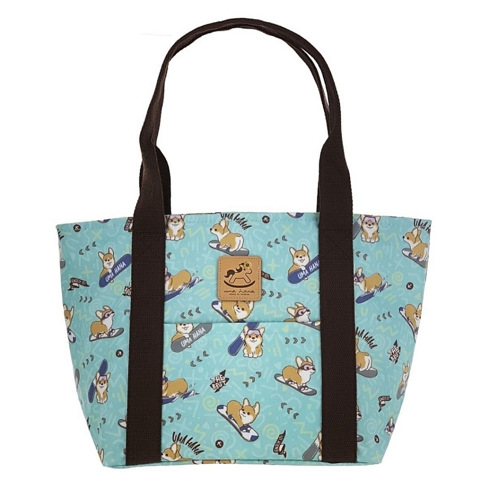 Waterproof Corgi Dumpling Tote Shoulder Bag Purse